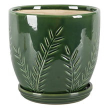 Kora Planter with Attached Saucer