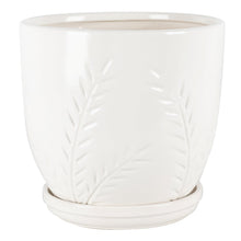 Kora Planter with Attached Saucer
